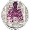 NewCharms Octopus Text Compact with Mirrors - Perfect Pocket and
