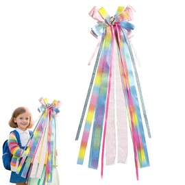 HuaMuDM School cone bow, school cone bow, football sugar cone bow, bow school cone, sugar bags bow, first day at school bow, school cone bow, sugar bags (E)