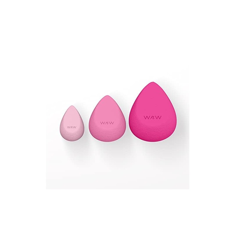 Wet n Wild Power Trio 3-Piece Beauty Blender Makeup Sponge