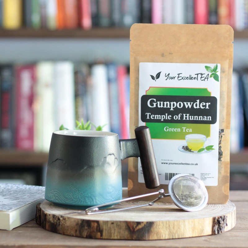 Your ExcellenTEA - Gunpowder Temple of Hunnan Green Loose Leaf