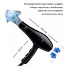 Ele-Gate Secadora De Cabello Profesional Portátil 1000w Frio Calor Color