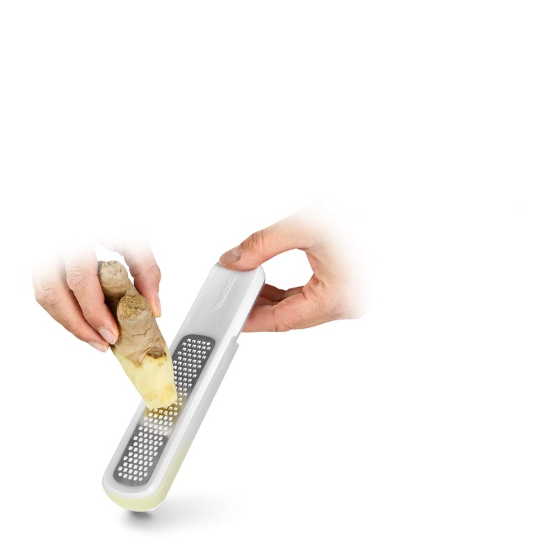 Tescoma 643735 Grater for Ginger, Steel, White