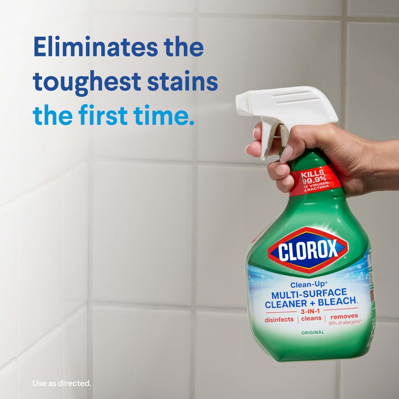 Clorox Clean-Up All Purpose Cleaner with Bleach Original, Household Essentials,