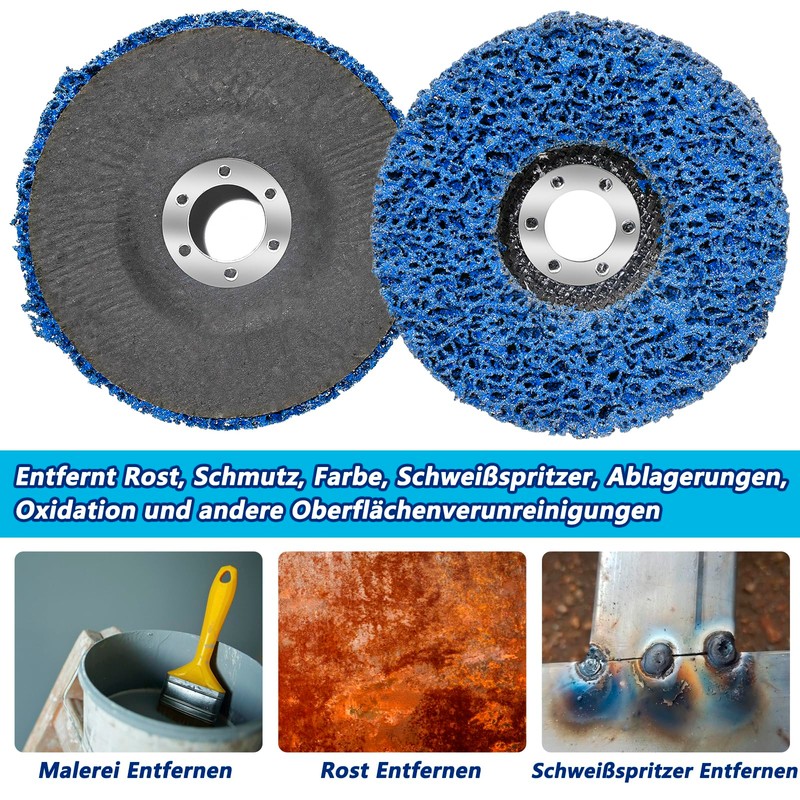 Pack of 5 125 mm CSD Disc, Grinding Disc, Coarse