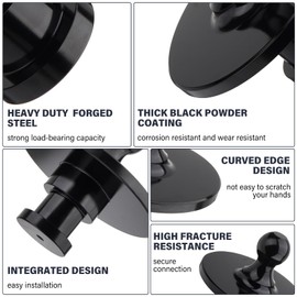 Racewill Fifth Wheel Gooseneck Hitch Adapter with 12" Compensation Ring, Kingpin to 2-5/16'' Gooseneck Ball Adapter for RV Truck Pickup Trailer, 30000lbs Max Load Capacity