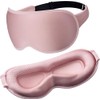 Weighted Eye Masks for Sleep: 3D Contoured Blackout Sleep Mask