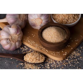 Premium Granulated Garlic G1, Garlic Granulated, 100% Natural, No Additives, Ideal for Cooking, Baking and Marinating, High-Quality Spices (500 g)