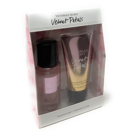 Victoria's Secret 2-Piece Gift Set: Scented Body Mist, Body Lotion, Velvet Petals