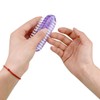 4 Pcs Nail Brushes Hand Brush Plastic Fingernail Scrubber Two-Sided