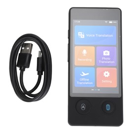 Voice Translator 144 Online Languages 3.7in Touch Screen Noise Reduction Support Recording Photo WiFi Hotspot Translator