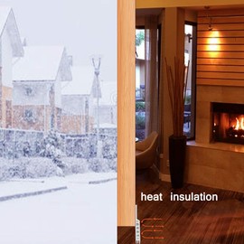 Door Draft Stopper and Windows Seal Strip, SourceTon Under Door Draft Blocker (1.9" W x 39" L) and Weather Stripping (33 Feet) with Self-Adhesive for Preventing Wind, Dust, Sound, Insect & Cold