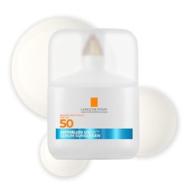 La Roche-Posay Anthelios UVAir Sunscreen Serum SPF 50 for Sensitive Skin, with Niacinamide, Hyaluronic Acid & Antioxidants, Hydrating Lightweight Suns