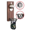 Wall Mounted Bottle Opener with Magnetic Lid Beer Bottle Opener