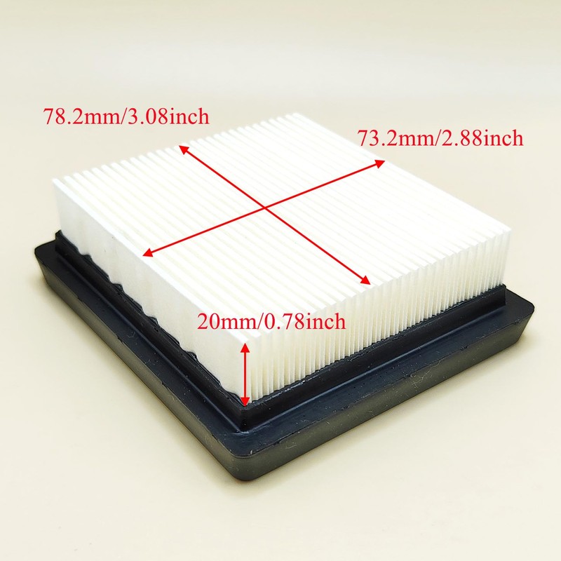 10Pcs Air Filters for Ryobi BP42 Gas 42cc RY08420 RY08420A