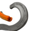 Fusion Climb Techno Zoom Bent Gate Ergonomic Carabiner Gray/Orange 5-Pack