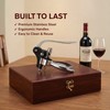 Wine Bottle Opener Gift Set with Wooden Box, Premium Stainless
