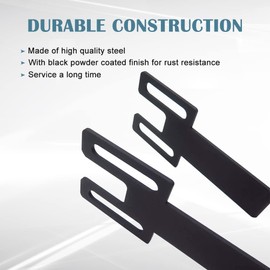 Front Bumper Hidden LED Light Bar Brackets Fit 22/32/42 Inch Straight LED Light Bar Hidden Grille Light Bar Mounting Brackets Compatible with 2003-2020 Dodge Ram 2500 3500