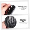 Gatuida 3sets Fine Workmanship Scalp Shampoo Brush Soft Comb Head