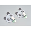 GRIPPA Self Adheisve Stainless Steel Panda Hooks, Removable Sticky Hooks,