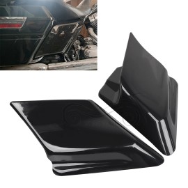 Unbranded Unpainted Black Stretched Extended Side Cover For Harley Street Electra Glide US