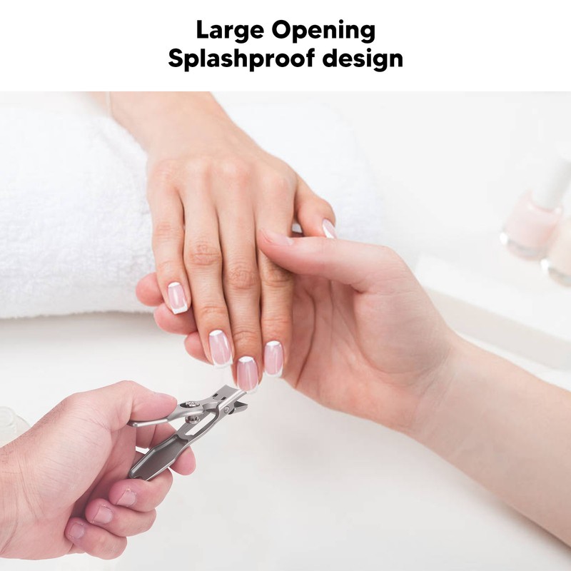 Nail Clippers Stainless Steel High Sharpness Large Opening Portable Nail