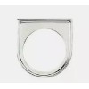 Equus 9821 2" Single Gauge Mounting Panel, Chrome
