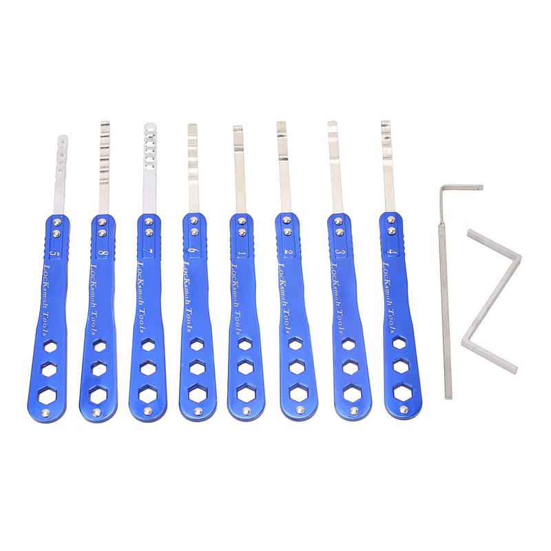 8Pcs Pickup Tool Stainless Steel High Accuracy Single Hook Pick