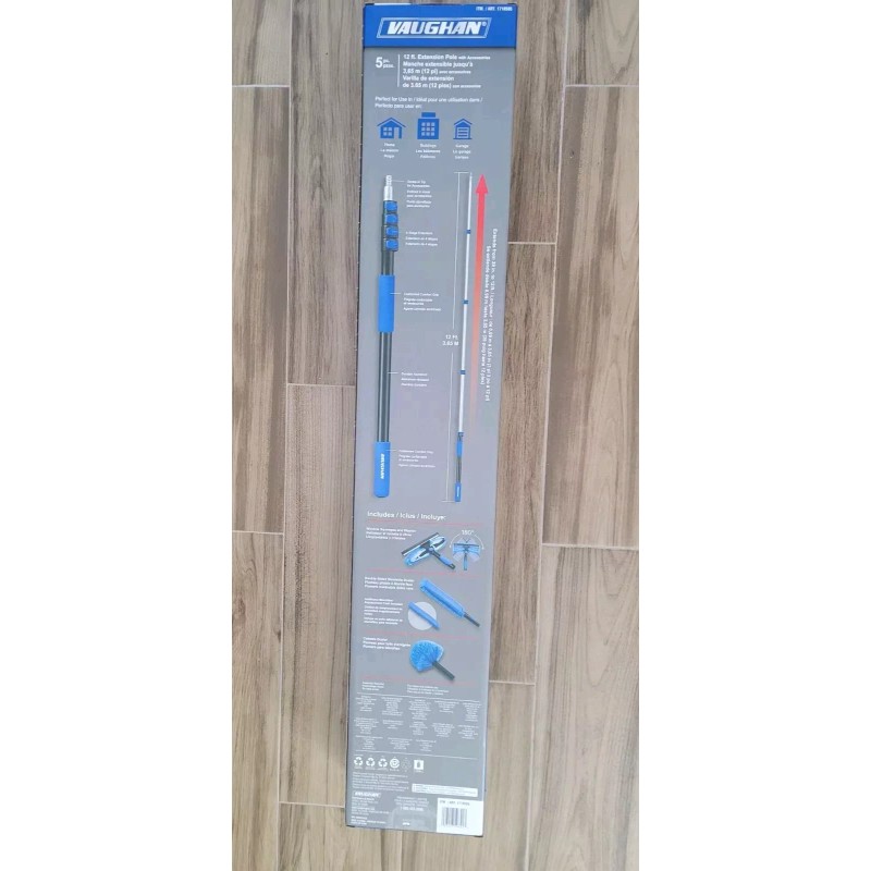 Vaughan 12 FT EXTENSION POLE WITH ACCESSORIES ATTACHMENT 20 FT