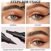 SEO-FANALLY Magic Eyebrow Pencil, Eyebrow Pencil with 4 Micro Fork