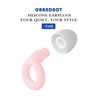 ORANDNOT Silicone Ear Plugs for Noise Reduction, Reusable Ear Plugs