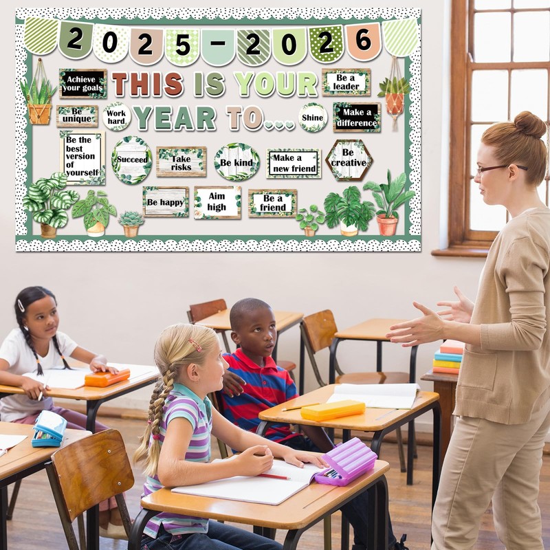 This is Your Year Bulletin Board Set Inspirational Classroom Decoration