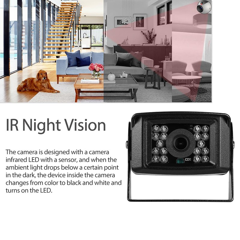 REVODATA 4K 8MP POE IP Camera, IP65 Waterproof Camera, 3.6