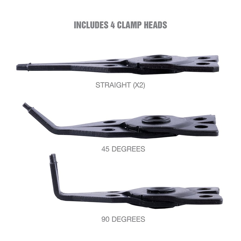 OEMTOOLS 25012 4 in 1 Combination Snap Ring Pliers Set,