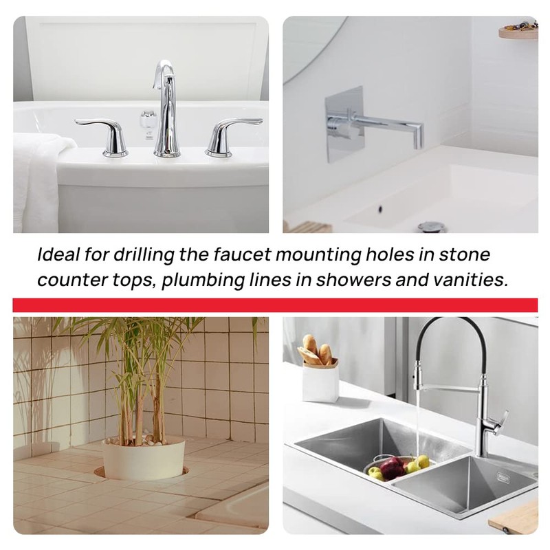 DT-DIATOOL Diamond Drill Bit 35mm Laser Welded Hole Saw for