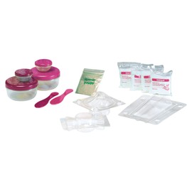 SMARTLAB Toys All Natural Spa Lab - 22Piece - 30 Soothing Spa Recipes - Includes 4 Bath Bomb Molds & 2 Lip Balm Pots