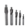 Akozon 5pcs M3-M8 Pilot Slotting Counterbore Mould End Mill Cutter
