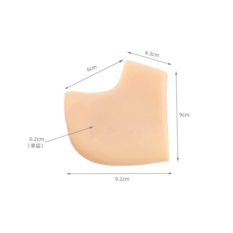 Heel Pads,Gel Heel Protector Silicone Pads, Breathable Heel Protector, Heel