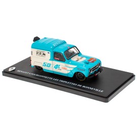 OPO 10 - 1:43 miniature car compatible with RENAULT 4 VAN - Hachette IXO R4 4L - 4L021