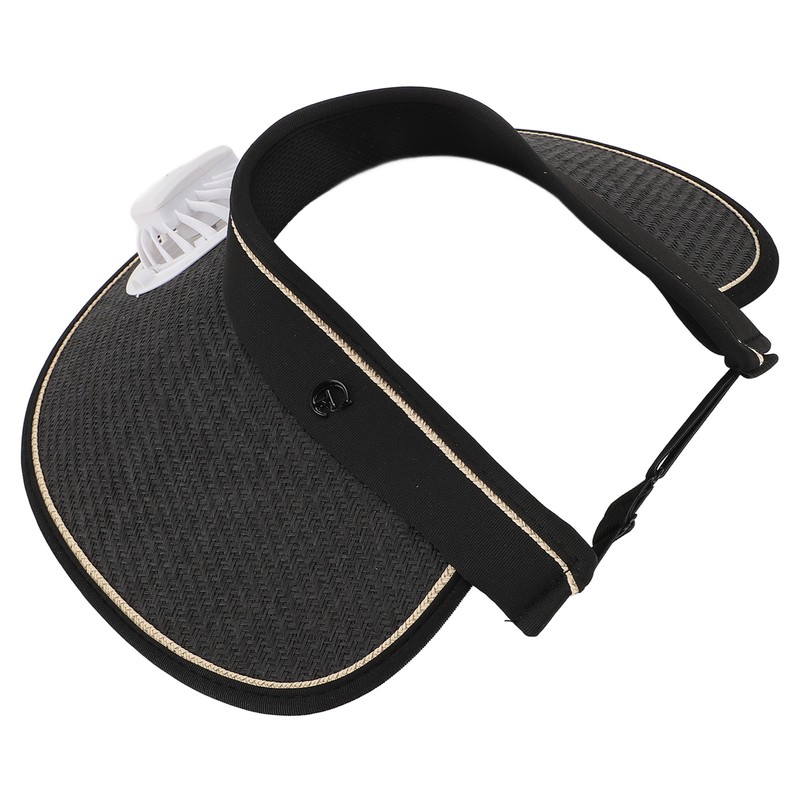 Fan Hat USB Rechargeable 300mah Elastic Band Angle Adjustable Extra