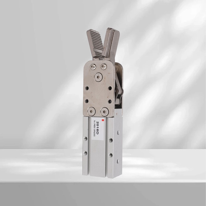Air Cylinder Robotic Gripper Clamp Cemented Carbide Double Action Pneumatic