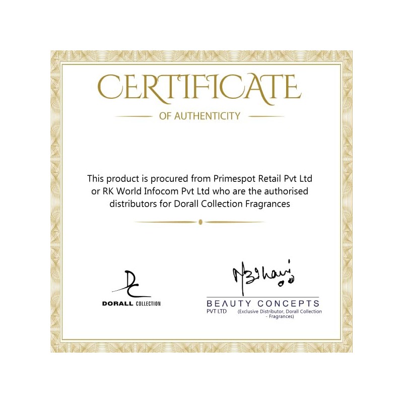 Green Secret by Dorall Collection COLOGNE FOR MEN 3.3 OZ