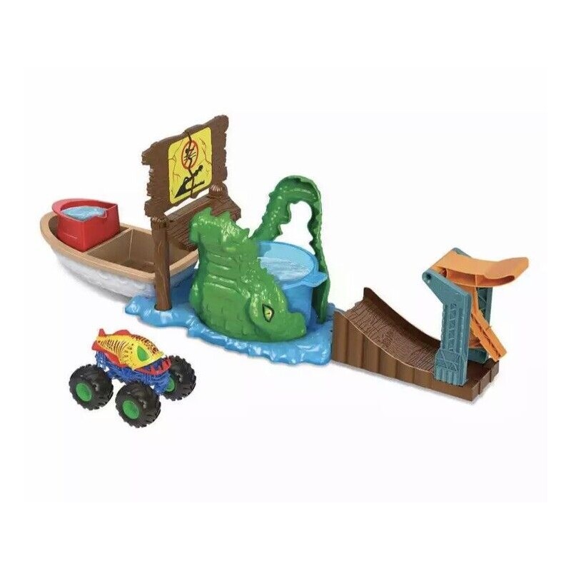 Hot Wheels Monster Trucks Color Shifters Swamp Chomp