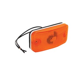 RV Designer E397, Clearance Light, Fleetwood Style, Amber, Exterior Hardware