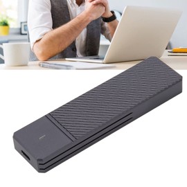 Bewinner SSK Aluminio M.2 NVME SSD Gabinete Adaptador, USB C 3.2 Gen 2 10Gbps NVME, Unidad de Estado Sólido Soporte de Gabinete Portátil Externo 2230 2242 2260 2280, No es un Disco Duro