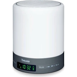 Beurer WL 50 Light Alarm Clock with LED Mood Light, Simulation of Sunrise and Sunset, Supports Sleep Rhythm