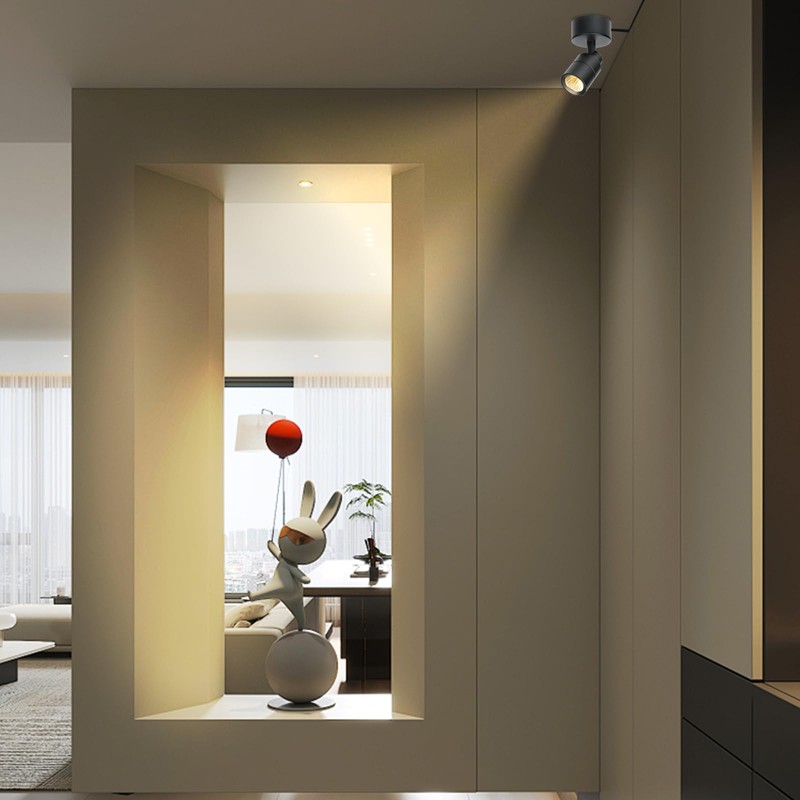 VIGMOJ LED Spotlights Indoor Uplighting with Timer, 3W Up Plant