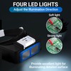YOCTOSUN Magnifying Glasses with Light for Close Work, Rechargeable Headband
