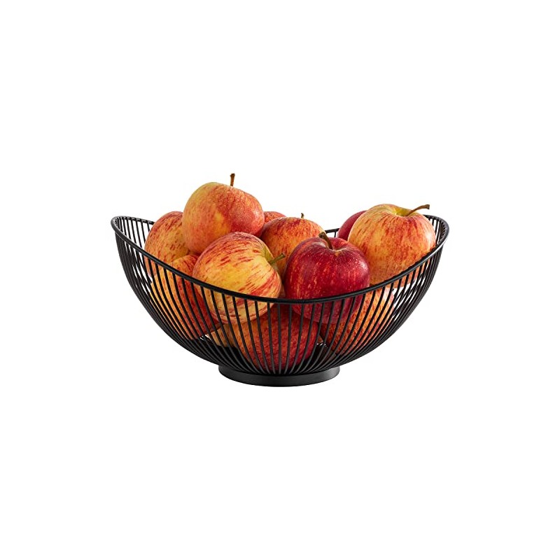 APS SVART 30424 Basket Metal Black 29.5 x 25.5 x