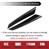 Windshield A Pillar Trim Molding (1 Pair) | Compatible with