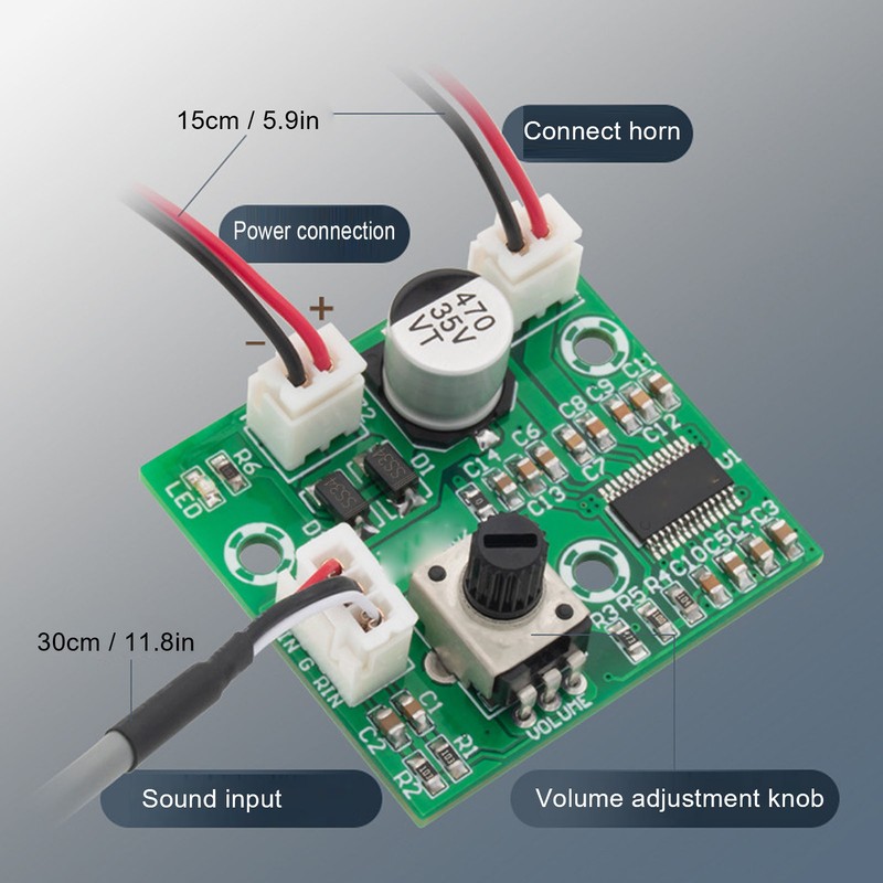 60W Mini Mono High Power Amplifier Module HIFI Digital Small